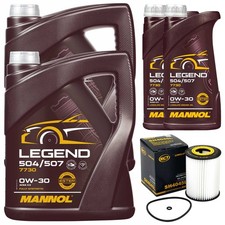 Motoröl Set MANNOL 0W-30 Legend 12 Liter + Ölfilter für Mercedes Sprinter B906 Motoröl Set MANNOL 0W-30 Legend 12 Liter + Ölfilter für Mercedes Sprinter B906