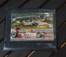 Zakspeed "West" Formuła 1, zdjęcie oryginalne podpisane przez Jonathana Palmera, 8 x 13 cm