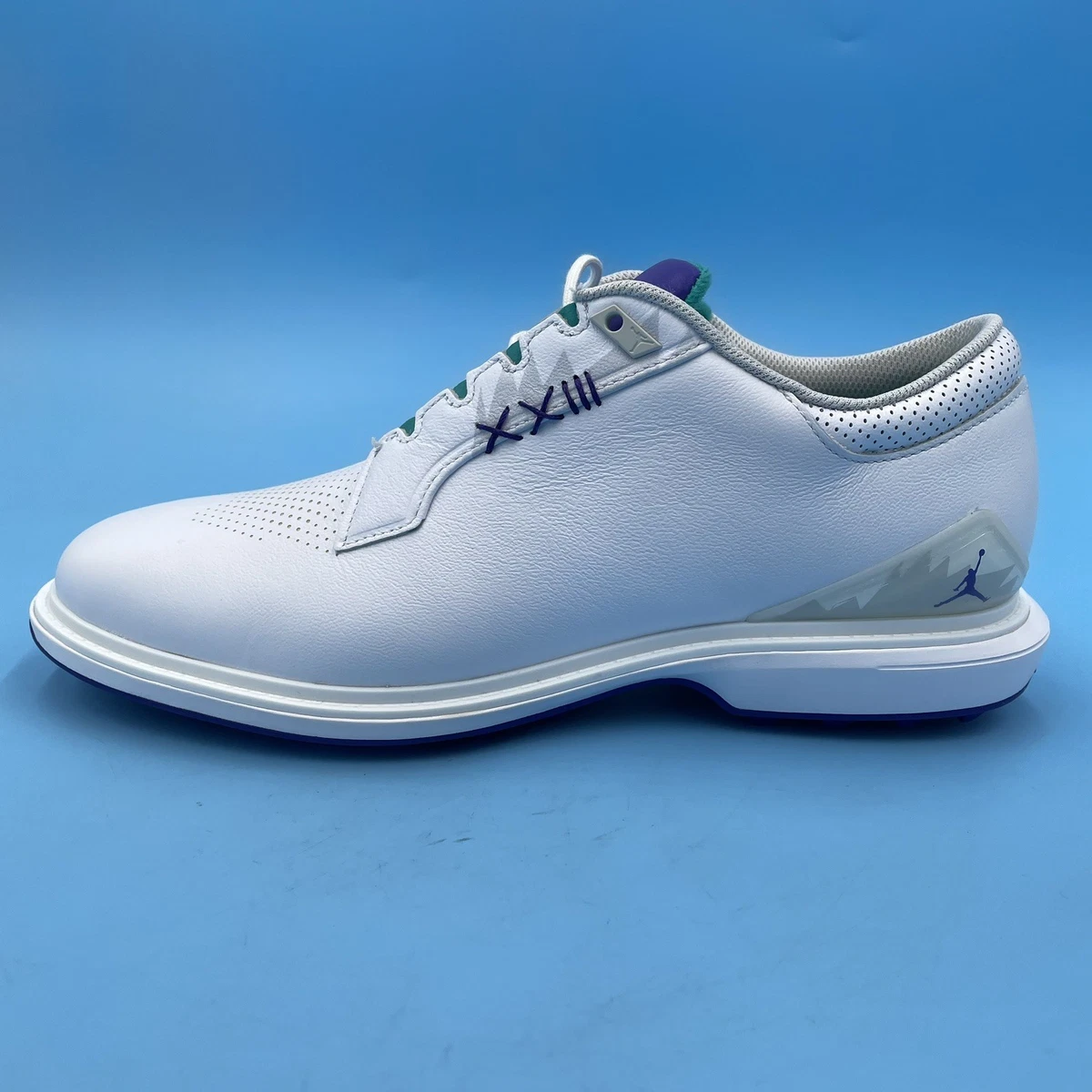 Mens Jordan ADG 5 Wide Golf Shoes Size 10 White Grape Ice New FQ7874-100 Air Jordan ADG 5 Wide  main image 3