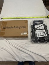 Folding Hand Truck Dolly Cart Portable Multi Function Trolley Folding Luggage Ca