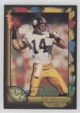 1991 Wild Card Neil O'Donnell #125 Rookie RC 08de. rookie card picture