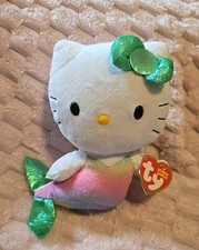 RARE Ty Hello Kitty Mermaid - Retired - 6" plush, new with tags