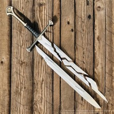 Espada Narsil Fragmentos Rotos Hobbit Rey Aragorn 52 Pulgadas Señor de los Anillos Regalo