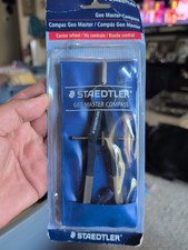 NEW 2011 STAEDTLER GEO MASTER COMPASS #95600 BK