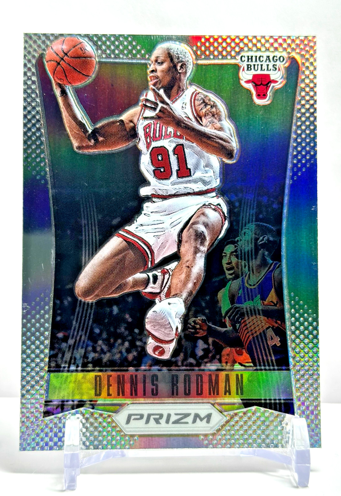 2012-13 Panini Prizm Silver Dennis Rodman Chicago Bulls No. 157