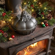 Wood Stove Steamer & Woodstove Steamer Stove Humidifier Cast Iron, 2.3 Quart ...