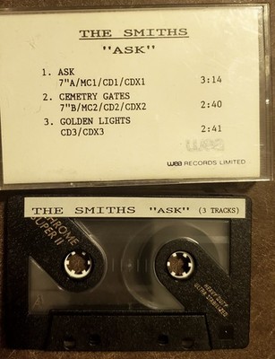 The Smiths   Ask UK advance promo cassette 1995 / Morrissey