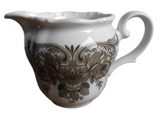 Seltmann Weiden Milchkännchen Barock Porzellan Weiß Blumenmuster Klassisch
