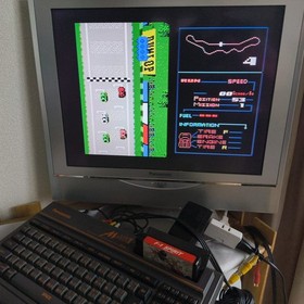 F-1 SPIRIT MSX MSX2 Game Cartridge only, Working, Japan