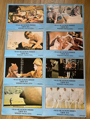 Alles, was Sie schon immer über Sex wissen wollten 8x10 Fotos Woody Allen
