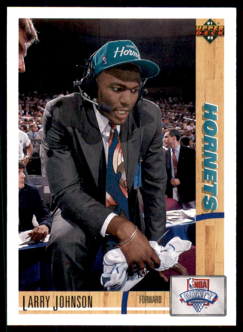 1991-92 Upper Deck Larry Johnson Rookie Charlotte Hornets #2