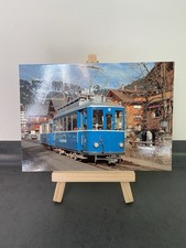 Vintage Postkarte BVB elektrischer Triebwagen Be 2/3 17 bei Villars