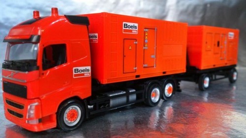 WSI, VOLVO FH4 GL 8x4 avec plateau 6 Essieux HEIJKOOP, échelle 1/50, WSI01-2545 EUR 176,89