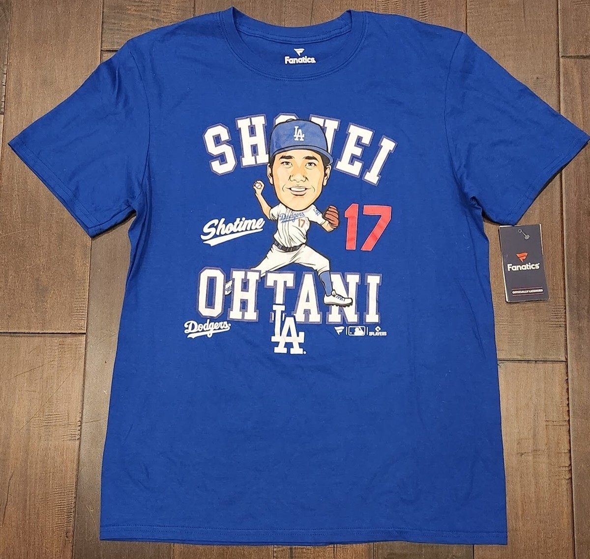 Fanatics Shohei Ohtani Shotime LA Dodgers Royal Blue Shirt Fanatics Shohei Ohtani Shotime LA Dodgers Royal Blue Shirt