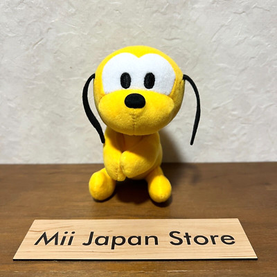Disney Store Japan nuiMOs Pluto Plush Doll 5.1 inch 13cm Goofy Troop Used Japan