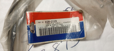 Kawasaki NOS 92-05 KX125 250 Throttle Cable K28-2129 S-873 | eBay