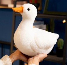 White Call Duck 10 Inch Stuffed Animal Plush Toys Toddler Doll Kids Gifts