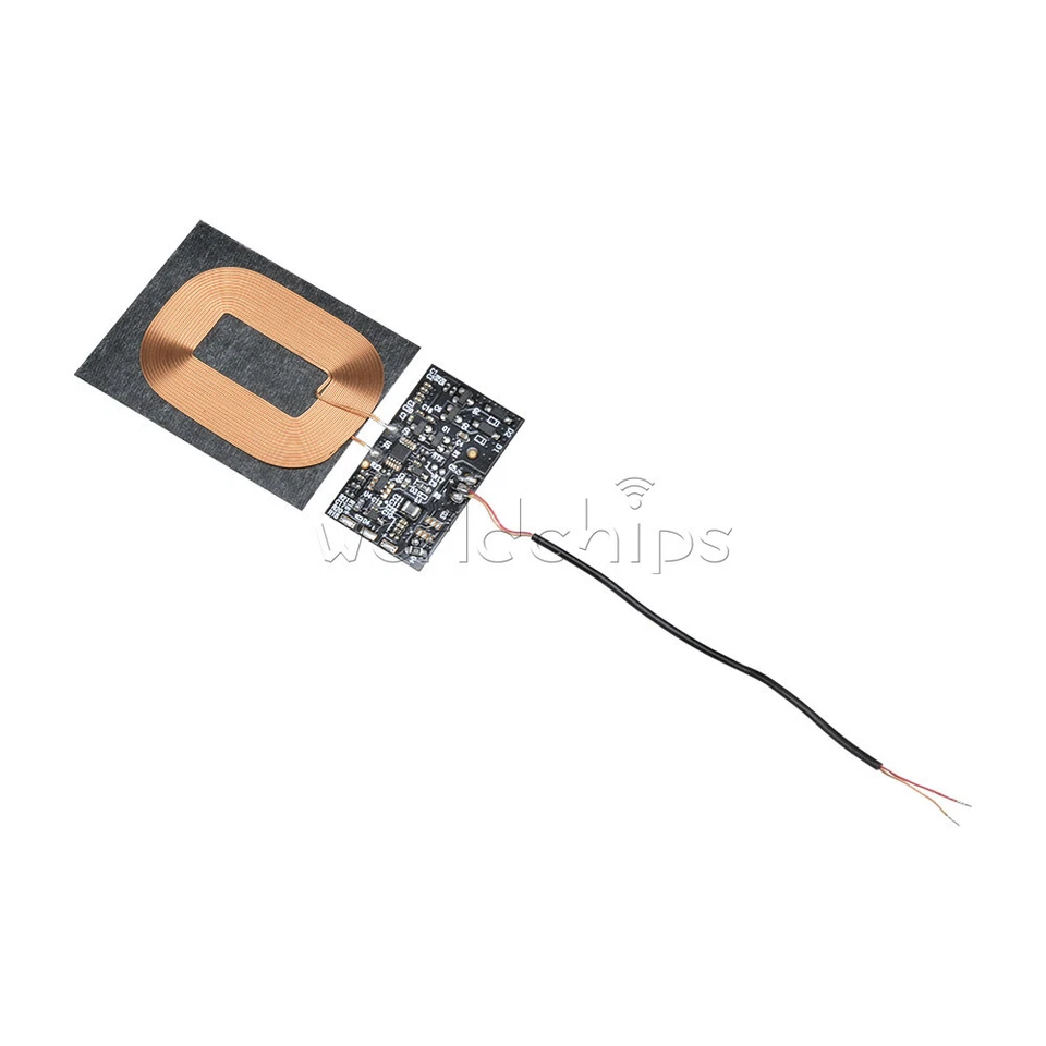 5W 5V 1A Wireless Charger PCBA Board Receiver Module + Coil Charging Module - Image 4 of 4