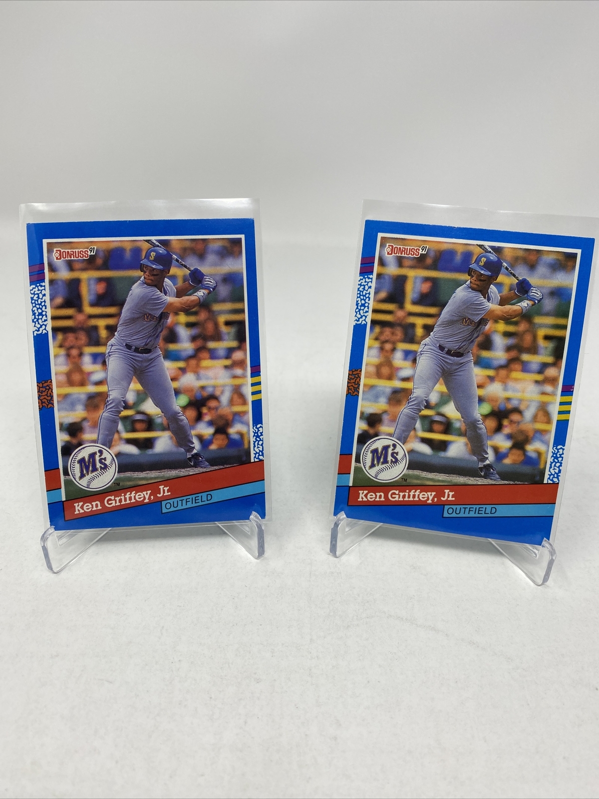 KEN GRIFFEY JR. Error Card #77 (INC) 1991 Donruss FREE SHIPPING | eBay