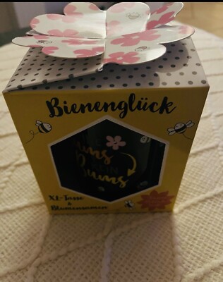 XL Tasse Bienenglück Sheepworld Ohne Sums Kein Bums Neu