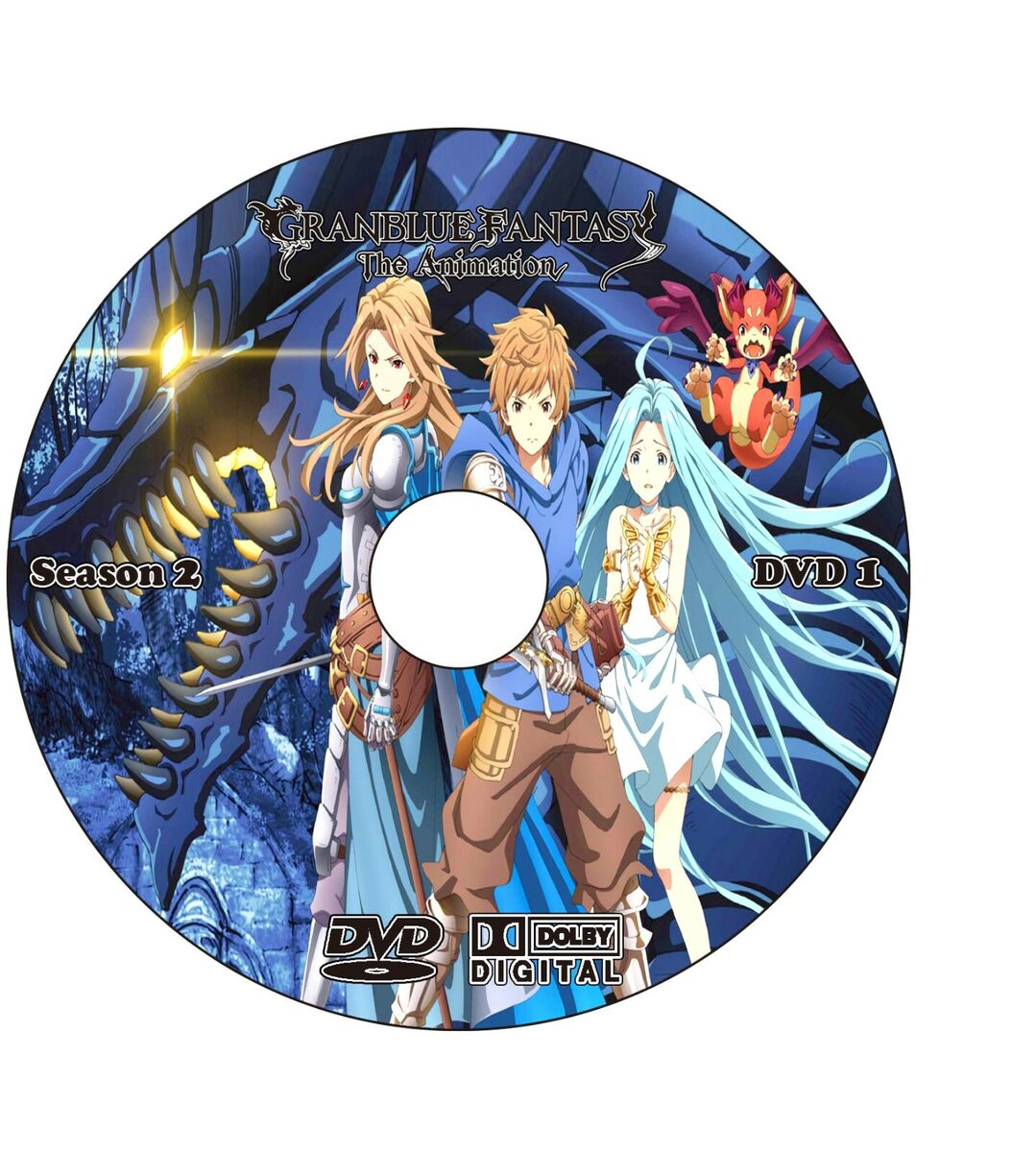 GranBlue Fantasy The Animation Season 1-2 + 3 Ovas