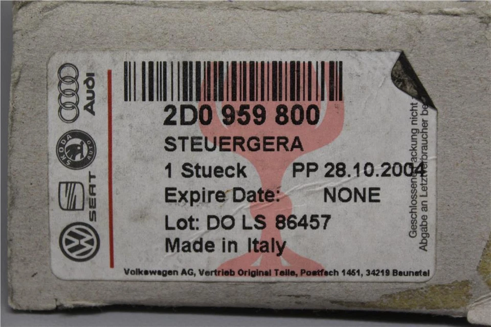 2D0959800 Central Locking Control Unit VW LT 2004-2007 New Genuine Part - Image 4 of 4