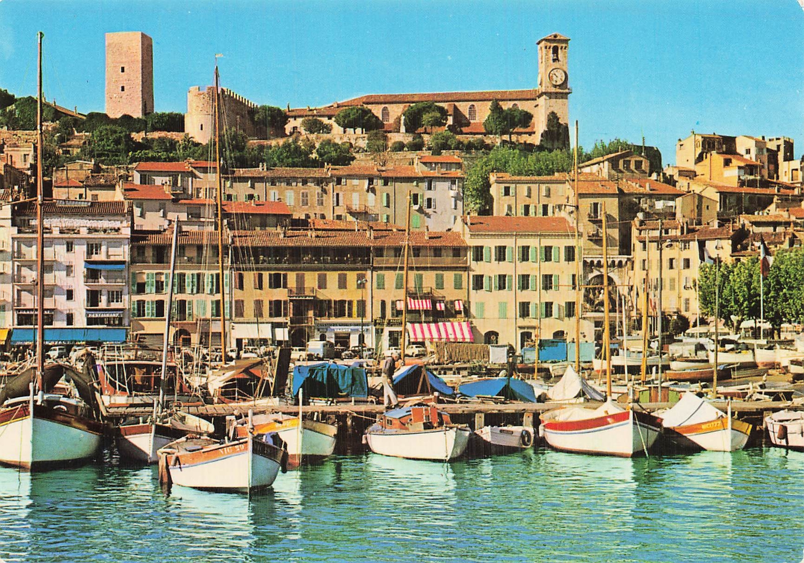 6 CANNES UN COIN DU PORT LE QUAI ST PIERRE ET LE SUQUET eBay