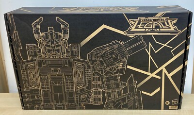 Transformers: Generations - Black Zarak Actionfigur - Titan Class *Brandneu*