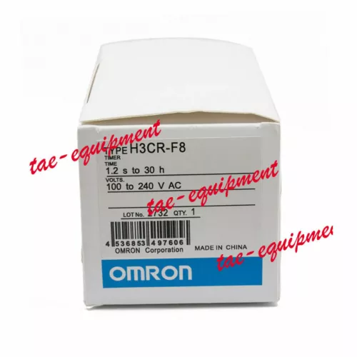 NIB OMRON PLC Twin Timer H3CR-F8 100-240VAC
