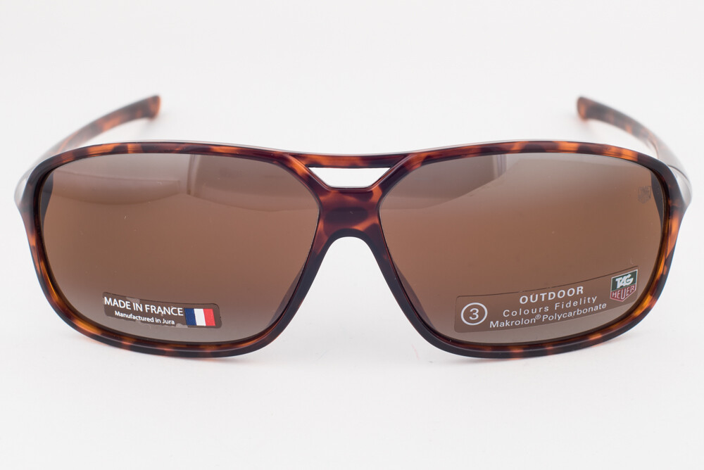 TAG Heuer サングラス Tag Heuer 27 Degree 6044 Tortoise / Brown Sunglasses TH6044 211