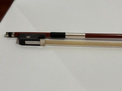 4/4 Advanced Brazilwood Ebony Frog Horsehair Balanced Cello Bow New! - Imagen 3 de 8