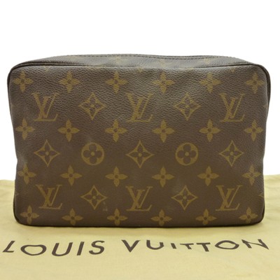 Auth LOUIS VUITTON Trousse Toilette 23 Cosmetic Bag Monogram M47524  #K412085 | eBay