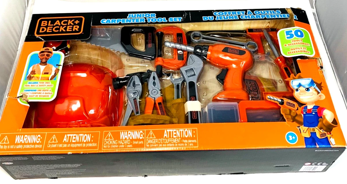 Black & decker junior cheap carpenter tool set
