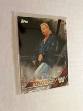 Dallas diamond page 2018 bronze parallel insert wwe wrestling card read