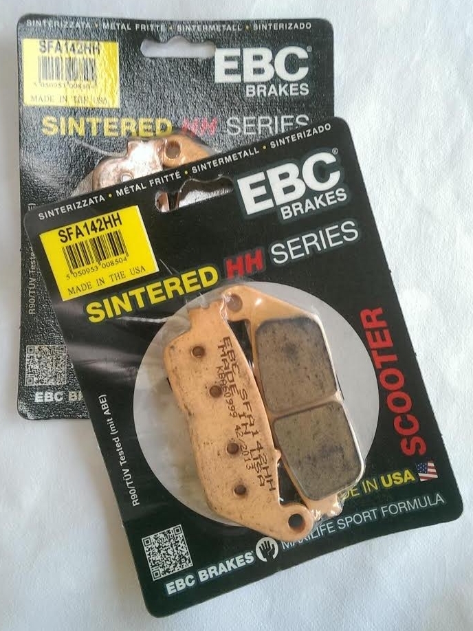 EBC Sintered FRONT Disc Brake Pads Fits SUZUKI AN650 BURGMAN / SKYWAVE