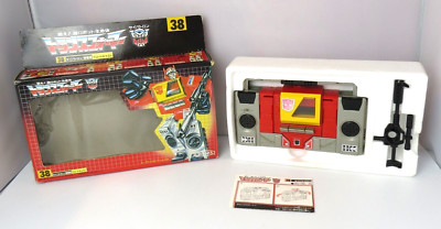 Transformers Blaster / Broadcast #38 G1 Japan Vintage 100% in Box (eject works)