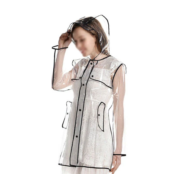 Women's see sale through raincoat