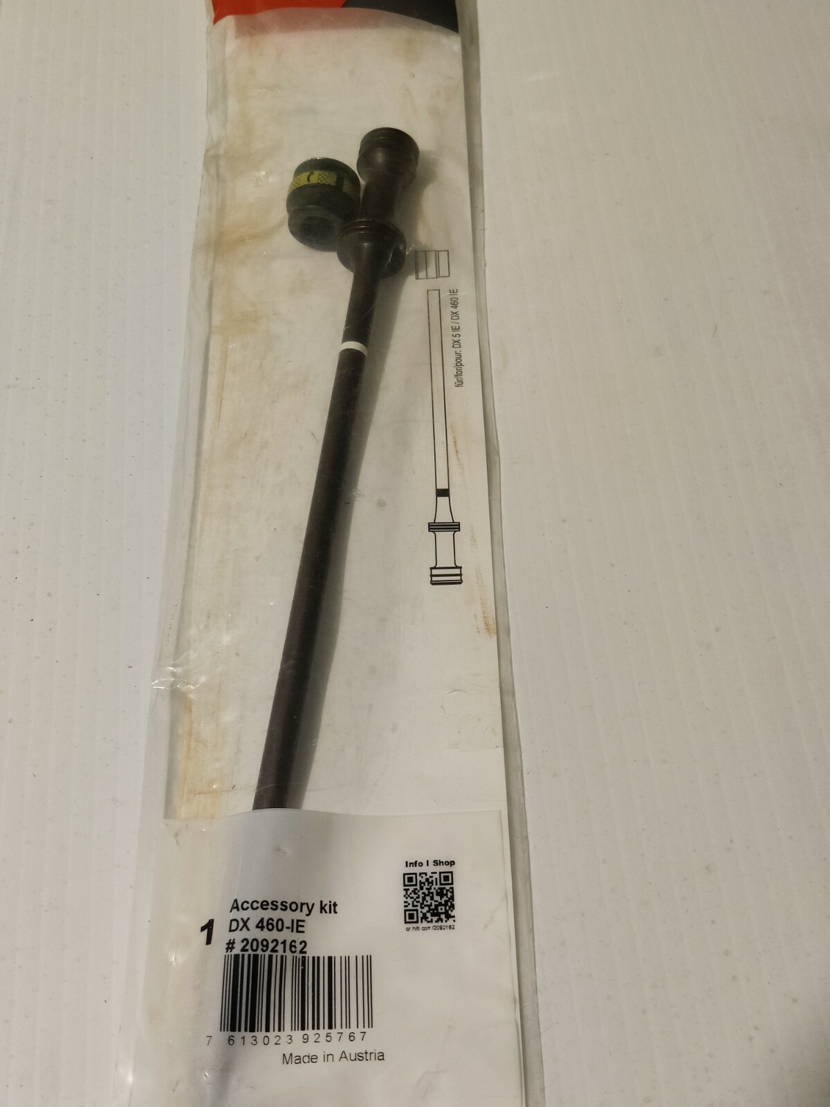 Hilti 2092162 Accessory Kit For DX 460-IE Rotary Hammer Drill