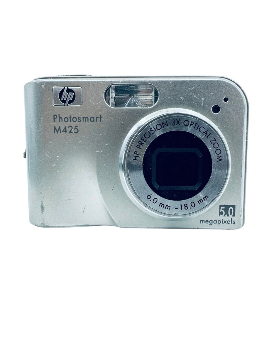 HP PhotoSmart M425 5.0MP Digital Camera Silver - Damaged LCD