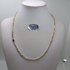 COLLANA UOMO -DONNA UNISEX A MAGLIA IN ORO GIALLO 18KT 750  7,5 GRAMMI (7946)