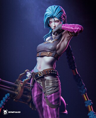 ARCANE Jinx フィギュア Arcane Champion Jinx 1/7 Scale Statue | Riot Games Store