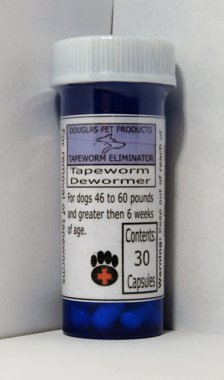 Expert Care Tapeworm Killer 4 Dogs & Puppies 46 to 60lbs ONE DOSE
