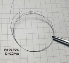 1pcs 99.99 Purity Platinum Pt Metal Wire Diameter 0.2mm, Length 100mm