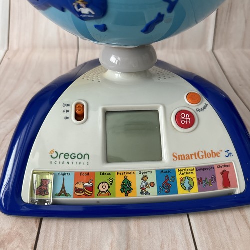Oregon Scientific Smart Globe Jr. Interactive Touch Electronic World Globe - Photo 2/20