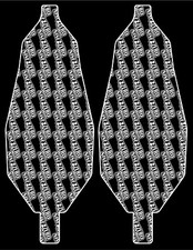 Nine2zero Designs Pre Cut Team Assocaited RC10 B7 Chassis Protector Skin 92zero