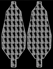 Nine2zero Designs Pre Cut Team Assocaited RC10 B7 Chassis Protector Skin 92zero