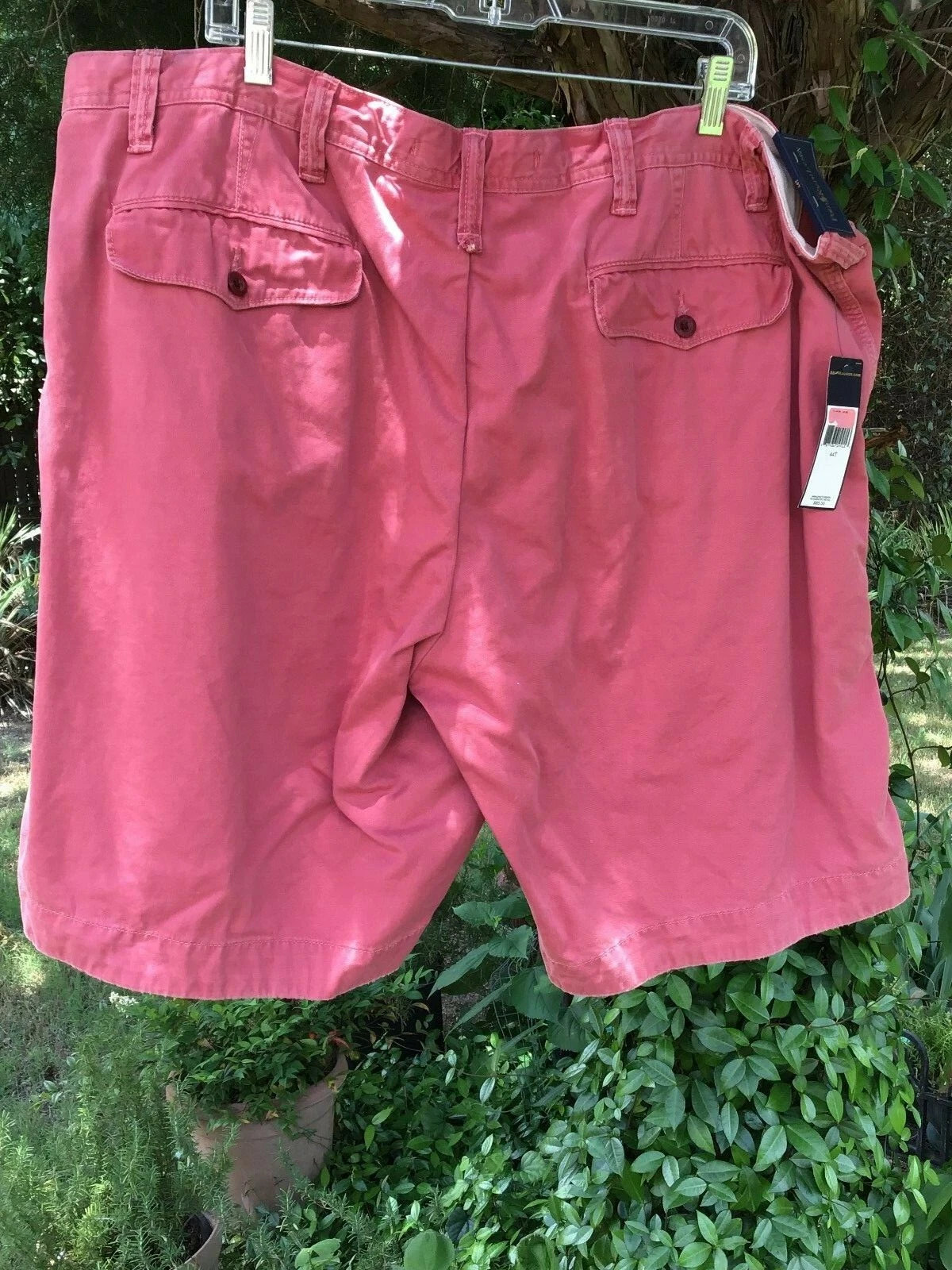 Polo Shorts Classic BLKR2 Style Retail $75.00 Faded Red