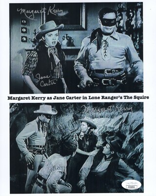 MARGARET KERRY Signed LONE RANGER 8x10 Photo Autograph JSA COA Cert | eBay