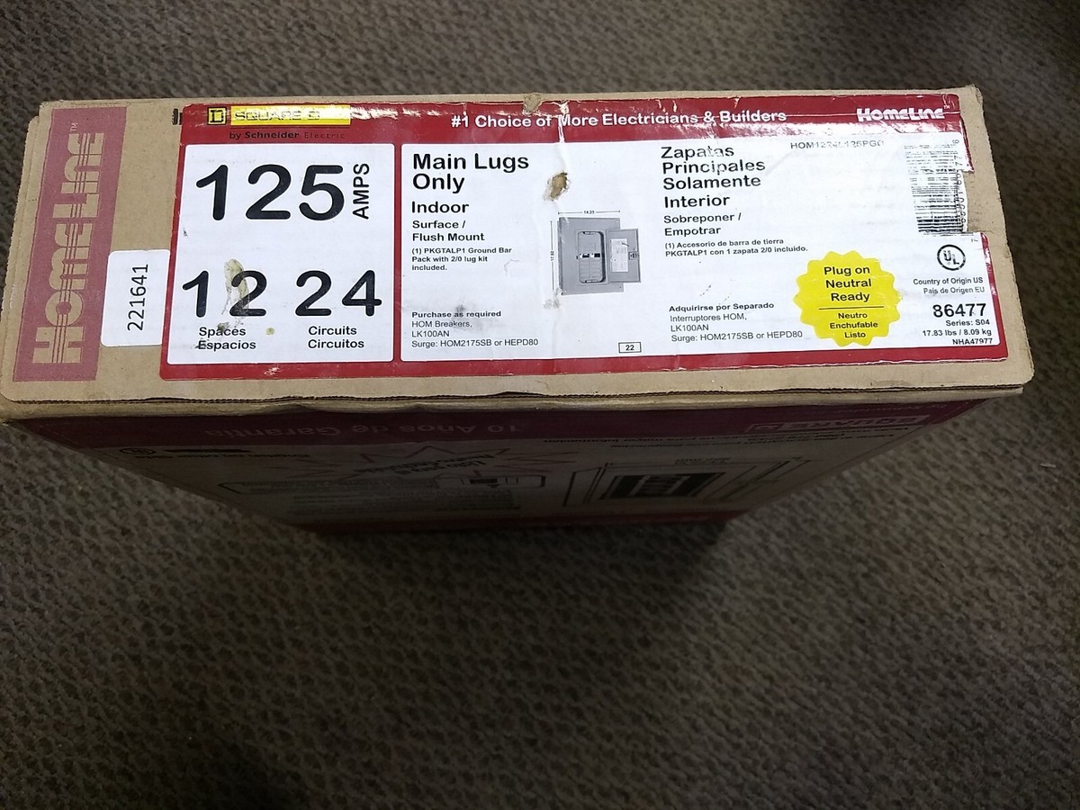 Square D By Schneider Electric HOM1224L125PGCVP 125A, 12SP - View #3