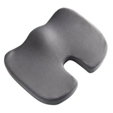 Memory Foam Seat Cushion Pillow Coccyx Pad Hip Support for Home Office Chair Car